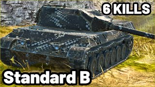 Standard B | 6K DAMAGE | 6 KILLS | WOT Blitz Pro Replays