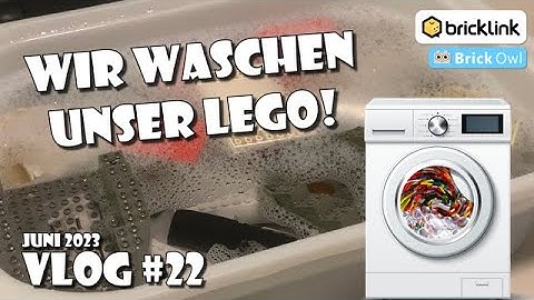 Wie bekommt man gebrauchtes Lego wieder sauber? Tipps und Tricks - VLOG#22 Bricklink Seller 06/2023