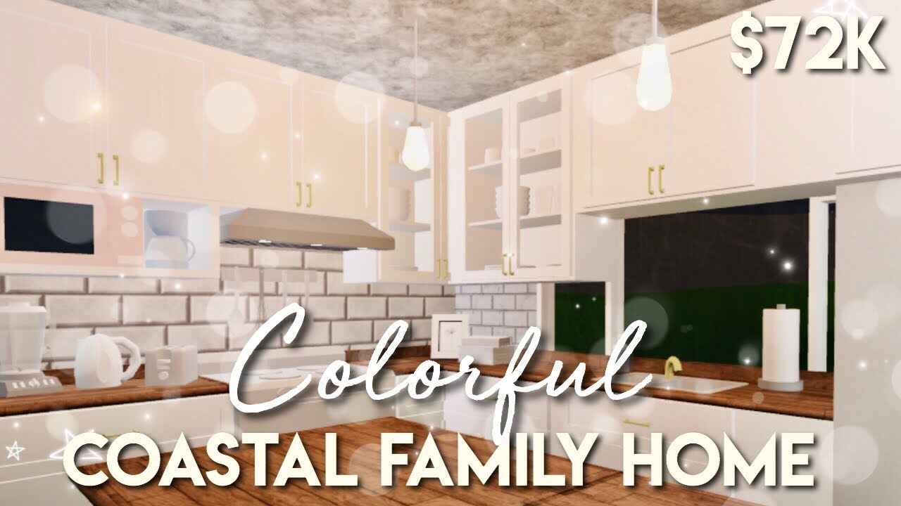 Coastal Family Home Aesthetic Family House Bloxburg