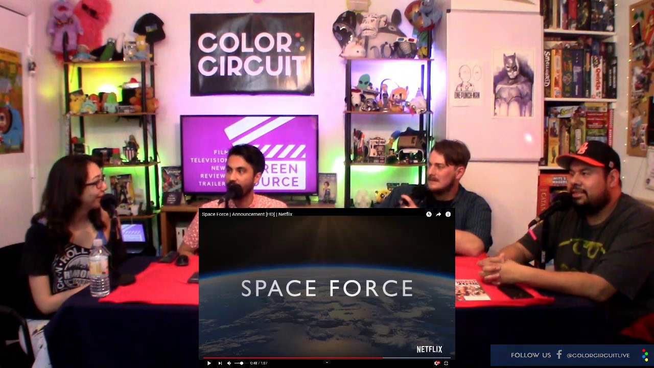 Space Force Netflix | Announcement Reaction