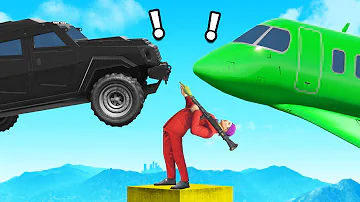 RPG vs ARMOURED CARS + PLANES! (GTA 5)