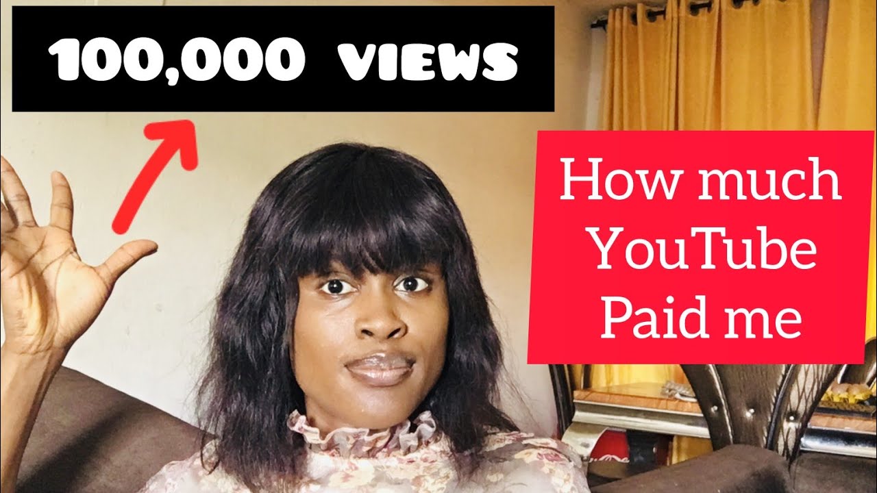 HOW MUCH YOUTUBE PAID ME for 100k Views VIDEO - YouTube