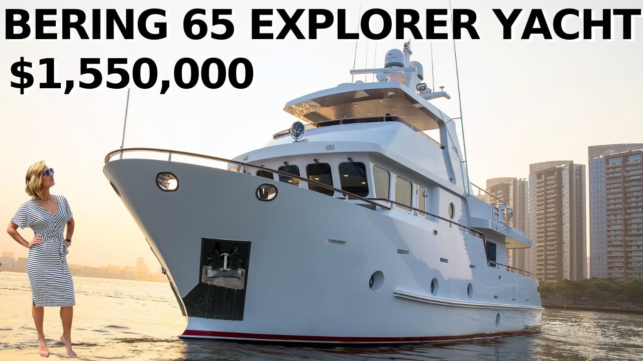 $1,550,000 2013 BERING 65 EXPLORER YACHT TOUR / Ultimate Owner-Operator Go Anywhere World Cruiser