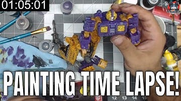 Customizing Siege WFC Autobot Impactor Time Lapse