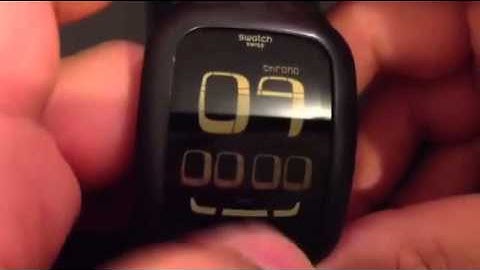 Swatch touch   YouTube