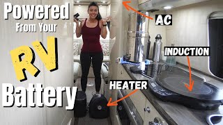 What RV Appliances Can You RUN with a RV Lithium Battery Upgrade (Including AC!)