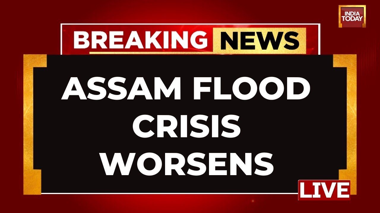 Assam Floods LIVE Visuals: Flood Situation In Assam Takes A Violent Turn | Floods In Assam LIVE