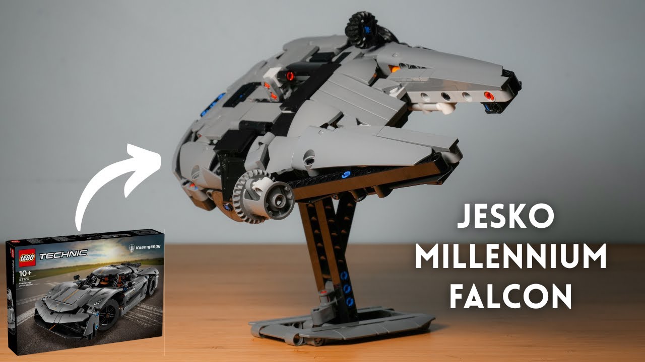 LEGO MOC Jesko Millennium-Falcon (42173 Alternate Build) by