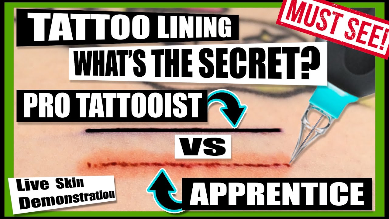 3 Steps to Fixing Tattoo Line Work Problems  Tattooing 101