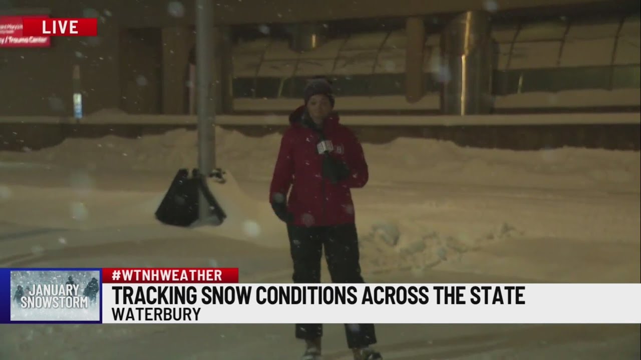 Plows working to clear Waterbury roads, but slippery conditions remain