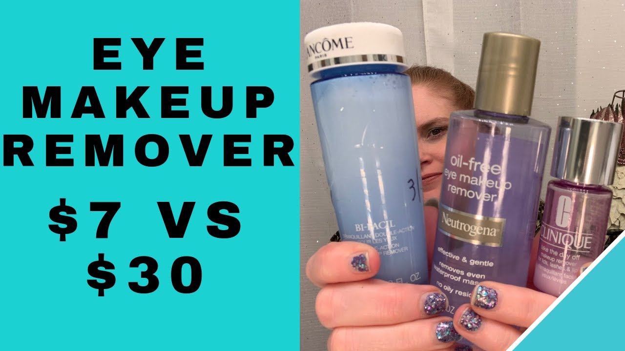 BEST EYE MAKEUP REMOVER! $7.00 vs $30.00?! 🤷🏻‍♀️ 