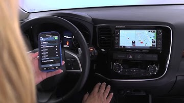 Use Bluetooth on NAV Screen to Pair Smartphone    2014 Mitsubishi Vehicles With Navigation