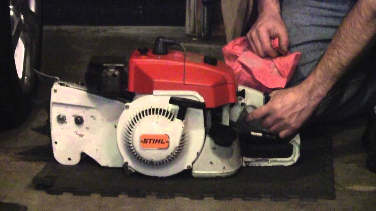 Stihl 090G Chainsaw Restoration Progress - YouTube