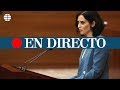 Pleno de investidura de Isabel Díaz Ayuso en la Asamblea de Madrid, en directo