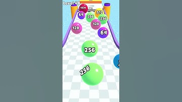 2048 Balls Infinity Number 1024m  All Levels #48 Gameplay android ios #shorts #ballgame #ballrun2048