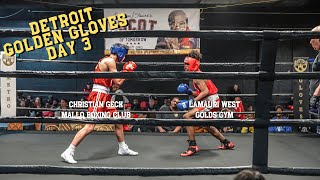 Detroit Golden Gloves 2024! Amateur Boxers Compete On Day 3!