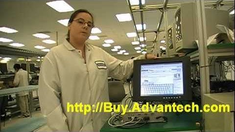 Embedded Kiosk-Industrial Touchscreen Spotlight