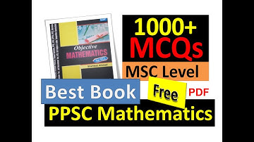 Best Book For PPSC | Mathematics | FPSC | MPhil | PhD Enterence Exam |