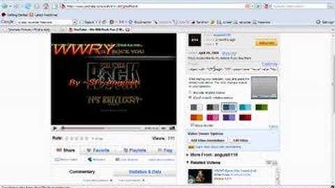 How to put youtube vids into forum