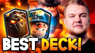 BEST LAVA MINER DECK IN CLASH ROYALE!