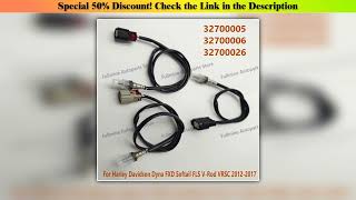 Deal NEW 32700005 32700006 32700026 Front & Rear O2 Oxygen Sensor For Harley Davidson Dyna FXD Soft