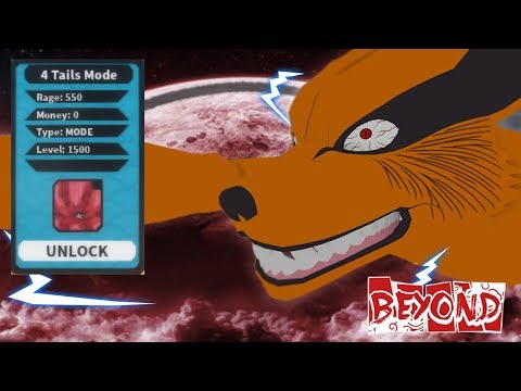 Naruto Games In Roblox Youtube Nine Tailed