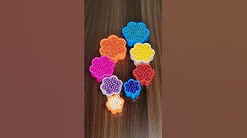 Satisfying Reverse Beads ASMR 🌸🌺🌼 #reverse #asmr #satisfying