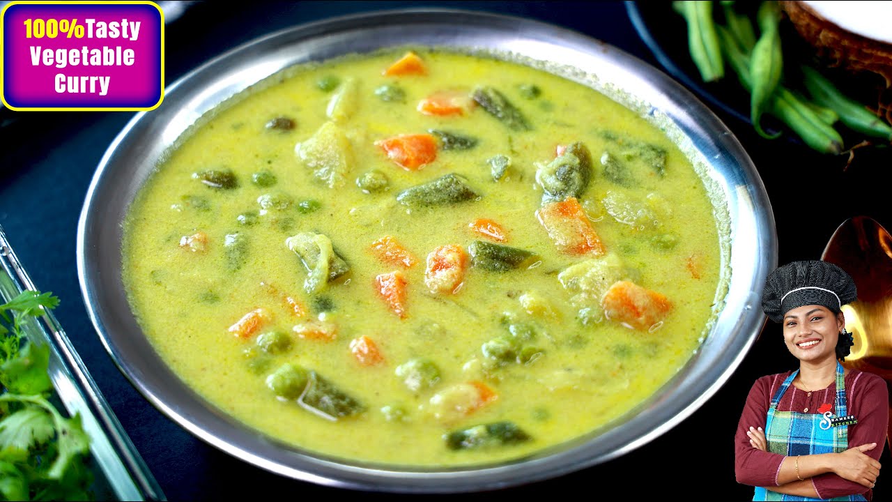 വെജിറ്റബിൾ കറി ഇങ്ങനെയാണോ, എങ്കിൽപിന്നെ വേറൊന്നും വേണ്ട| Easy Tasty Vegetable Curry| Mixeg Veg Kurma