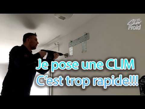 Je pose une CLIM et c'est trop rapide!!!