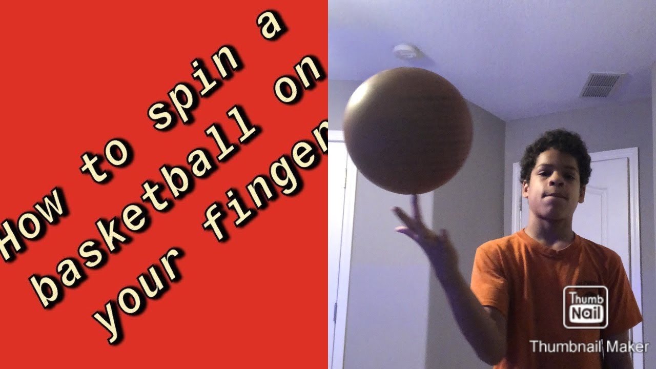 HOW TO SPIN A BASKETBALL ON YOUR FINGER🤯 - YouTube