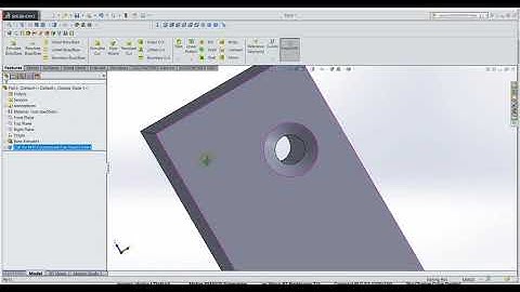 Bài 2.3: Các lệnh thiết kế 3D Hole Wizard tạo lỗ ren trong Solid [ Thiết kế mô hình 3D Solidworks]