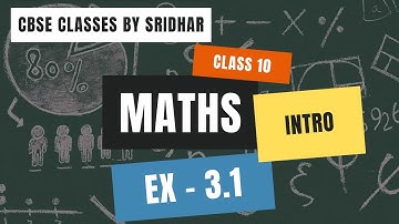 Class 10 Maths | Chapter 3 | Exercise 3.1 | Introduction | Pair Of Linear Equations in Two Variables