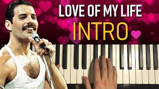 Video-Miniaturansicht von „Queen - Love Of My Life (Piano Tutorial Lesson) [PART 1]“