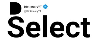 Select Synonyms | Thesaurus | Similar Words