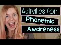 Activities for Phonemic Awareness