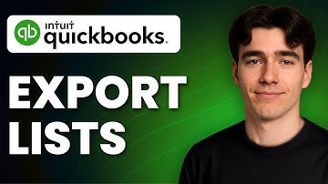 How To Export Lists From QuickBooks Online (Tutorial 2025)