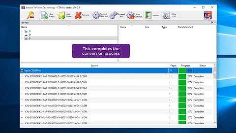 Batch convert CGM to SVG, PDF and EPS