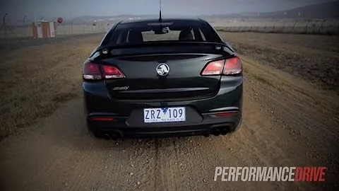 2014 Holden VF Commodore SS V Redline engine sound and 0-100km/h