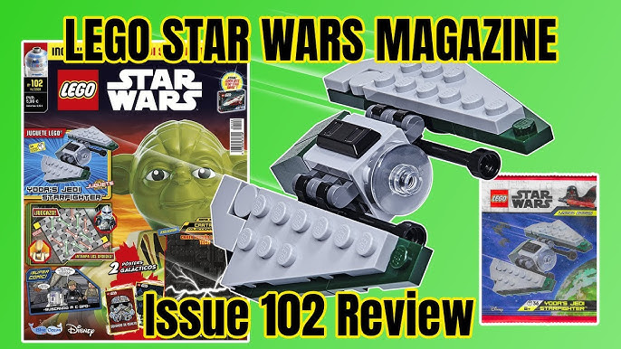 Lego Star Wars 75360 Le chasseur Jedi de Yoda Unboxing & Speed Build 