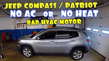 Why is my heat not working in my Jeep Compass?