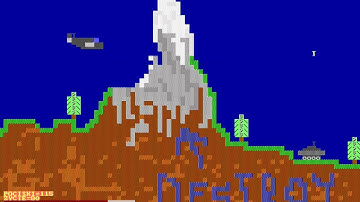 JET5 - text mode, pascal game (2005 year), 1 place in the contest Compo