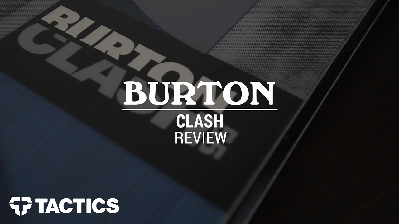 Burton Clash 2017 Snowboard Review - Tactics - YouTube
