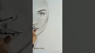 A Cute Face Drawing|| How to draw a girl - Step by Step
