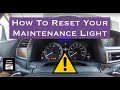 How To Reset the Maintenance Light on a 2013-2015 Lexus GS