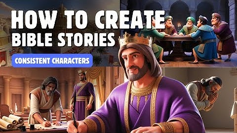 Create MONETIZABLE Animated Bible Stories with Free AI | Consistent Characters