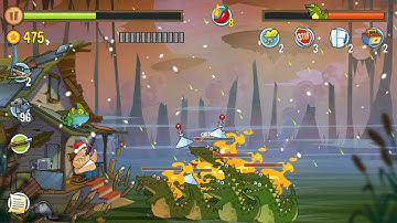 Swamp Attack - Episode 4. Level 13 Gameplay