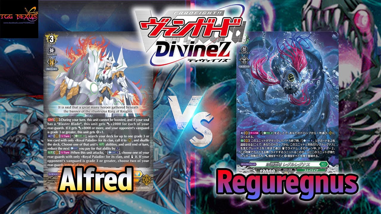 [DZ-BT12] Vanguard DivineZ TCG Nexus Battle#77 Alfred VS Reguregnus