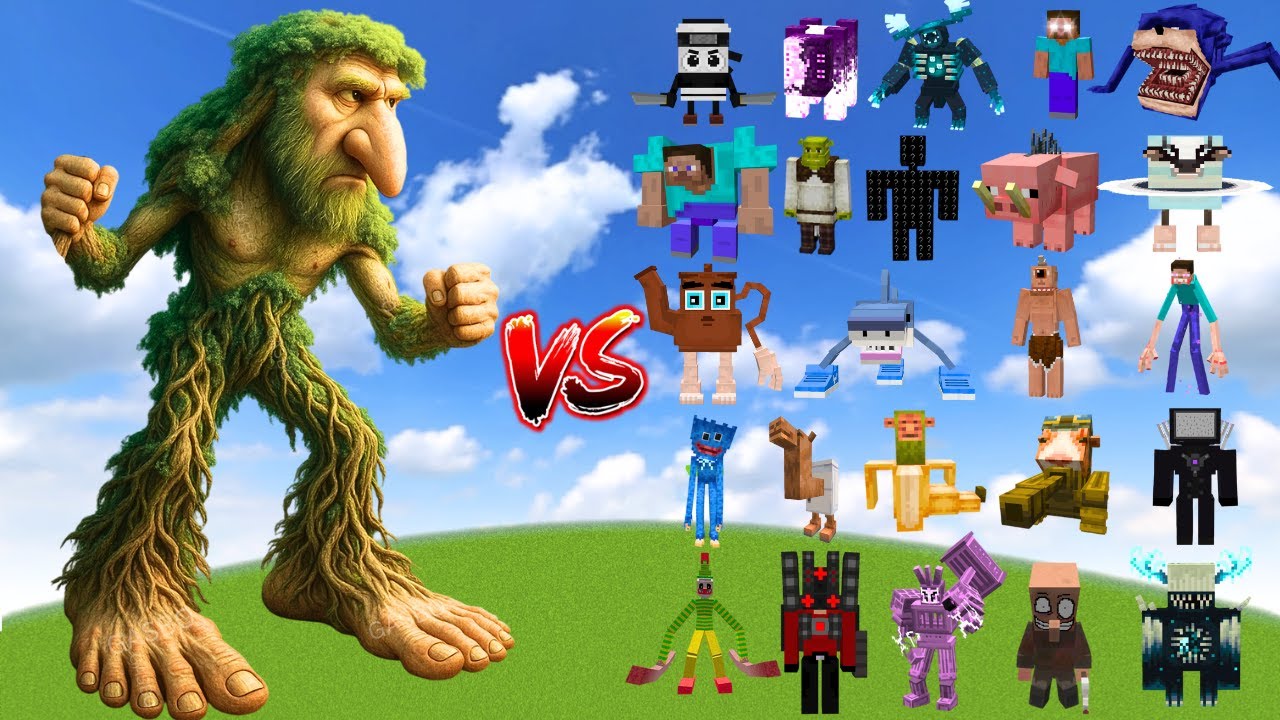 Brr brr Patapim vs All Minecraft Bosses - Minecraft Mob Battle Brr brr Patapim vs All Minecraft Bosses - Minecraft Mob Battle