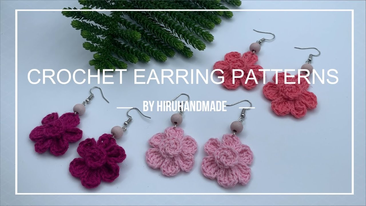Handmade Crochet Earrings at Rs 30/pair | Designer Handmade Earrings in  Kanpur | ID: 25654013591