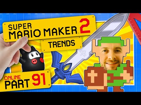 Video: Ažuriranje Zelda Super Mario Maker 2 Omogućuje Vam Da Držite Glavni Mač